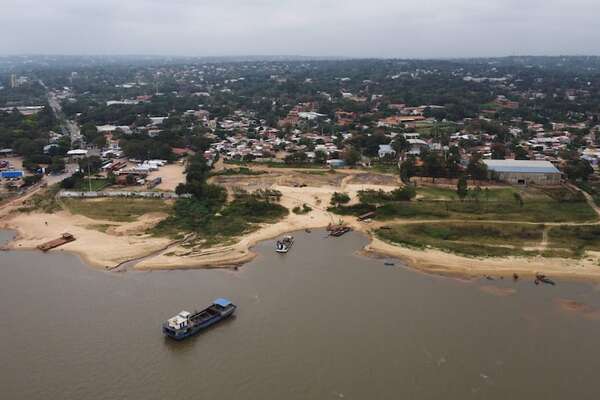 Río Paraguay vuelve a registrar un marcado descenso - Clima - ABC Color