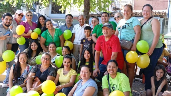 El Batallón de Amor suma más alegría, otra vez se hizo sentir en Caacupé