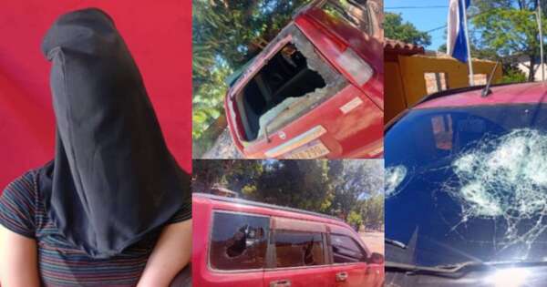 Diario HOY | Golpeó a su pareja y reventó los vidrios de su camioneta: mujer es detenida en Itá