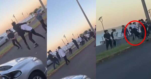 Diario HOY | VIDEO | Fiesta de colación acaba a los golpes en Encarnación
