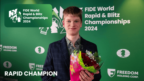 El GM ruso Murzin, de 18 años, es campeón mundial de rápidas