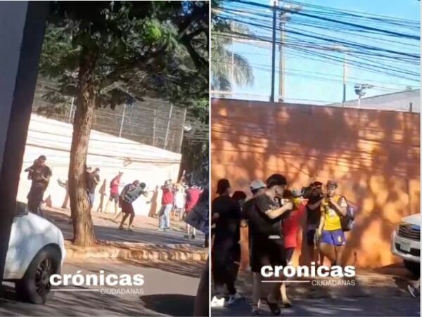 (VIDEO). Menores ocasionan descontrol en la vía pública con pistolas de hidrogel
