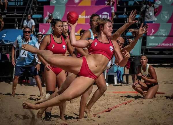Hándbol playa: Cuatro Naciones de beach - Polideportivo - ABC Color