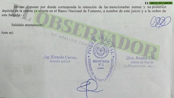 Actuarios de juzgados de paz utilizaban sello proforma en caso mafia de pagarés
