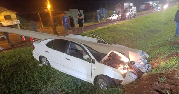 Diario HOY | Conductor huye tras triple choque en Minga Guazú