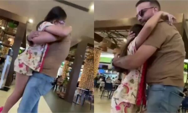 [VIDEO] ¡Emotivo! Marcelo Jara pudo ver a su hija luego de cinco años