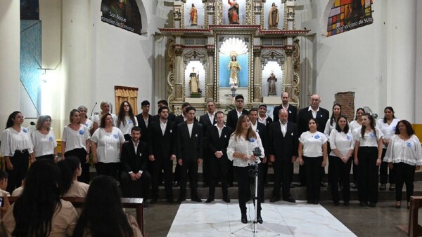 Navidad nuestra y Misa criolla en la Catedral de Villarrica