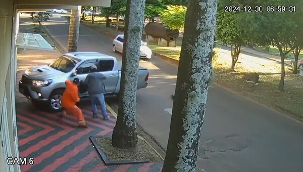 Delincuentes asaltan y hieren a cambista en pleno centro de Encarnación