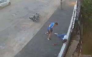 Video: brutal agresión a una joven en Tablada Nueva  - Policiales - ABC Color