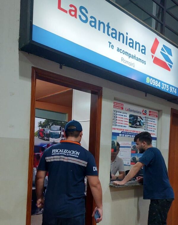 Ante Abusivo Aumento del Pasaje: Acciones de Fiscalización por parte de DINATRAN en la Terminal de Pedro Juan Caballero