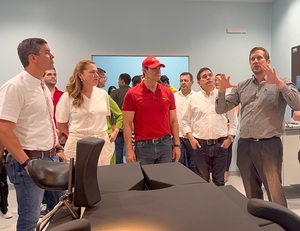 Presidente verifica las obras del futuro Gran Hospital de Coronel Oviedo • PARAGUAY TV