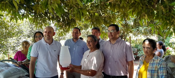 La Asociación Santa Isabel de Barrero Guazú recibe importante apoyo para productores locales