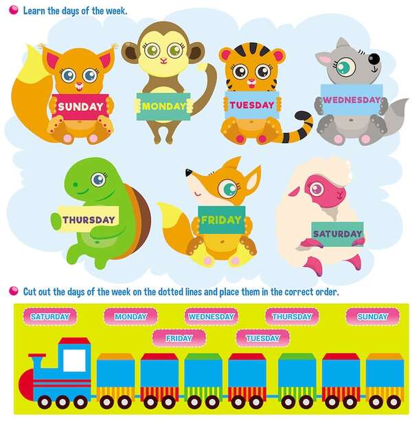 Days of the week - Aprender Inglés con el Escolar de ABC - ABC Color