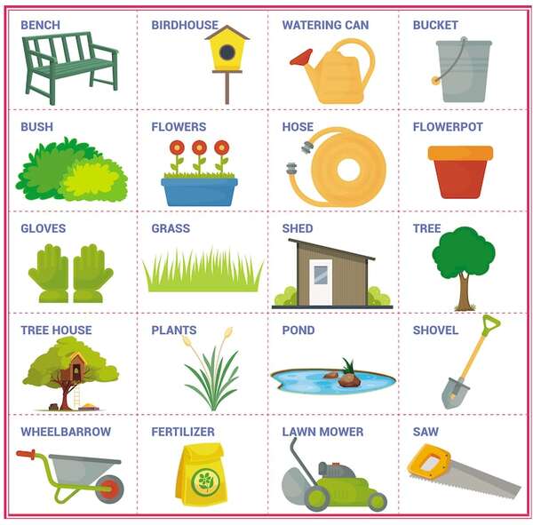 The garden (1) - Aprender Inglés con el Escolar de ABC - ABC Color
