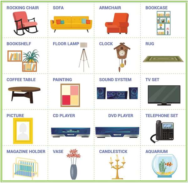 The living room (1) - Aprender Inglés con el Escolar de ABC - ABC Color