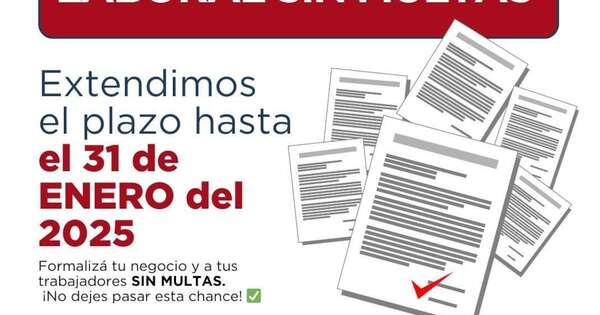 Diario HOY | MTESS extiende plazo para que empresas puedan regularizarse sin multas