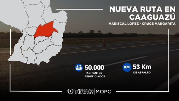 Pavimentación de la ruta DO07: “es una ruta del desarrollo para nosotros”, destacó gobernador • PARAGUAY TV