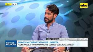 Servicio corporativo de limpieza: ventajas de contratar a una empresa para el trabajo - Gente & Negocios - ABC Color