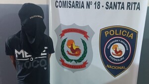Detienen a un hombre nativo por presunto robo en Santa Rita