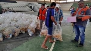 Puerto Casado recibe más de 6.000 kilogramos de alimentos para familias vulnerables
