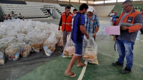 Puerto Casado recibe más de 6.000 kilogramos de alimentos para familias vulnerables