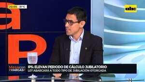 Video: modificaciones en IPS “no afectarán a los próximos a jubilarse”, asegura director de Cálculos - Mesa de Periodistas - ABC Color