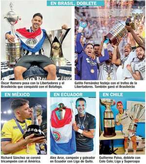 Galería de campeones en el fútbol del exterior - Fútbol Internacional - ABC Color
