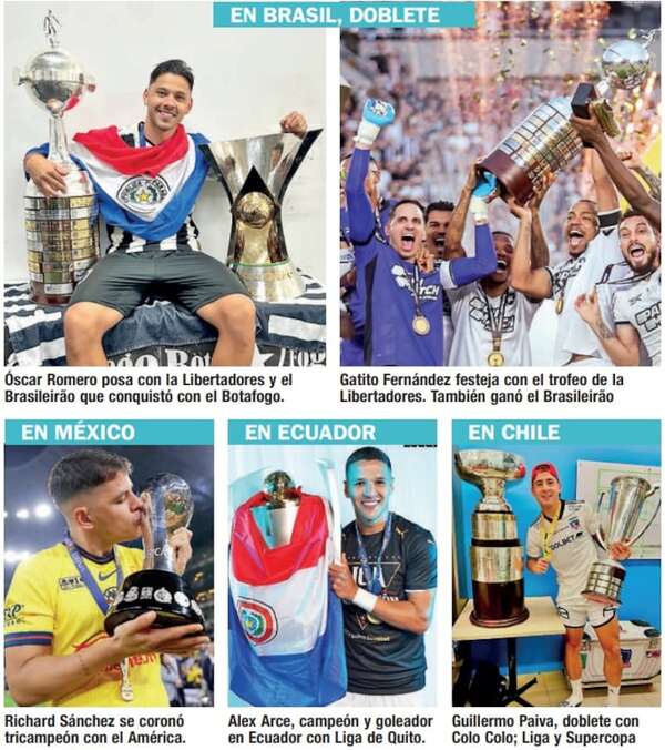 Galería de campeones en el fútbol del exterior - Fútbol Internacional - ABC Color