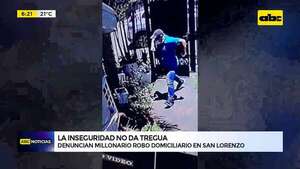 San Lorenzo: ladrones llevan costosos artículos en robo domiciliario - ABC Noticias - ABC Color
