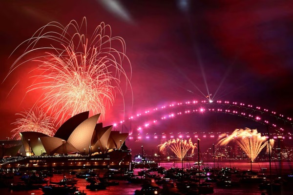 Nueva Zelanda ya recibió el 2025 con un gran espectáculo de fuegos artificiales - ADN Digital