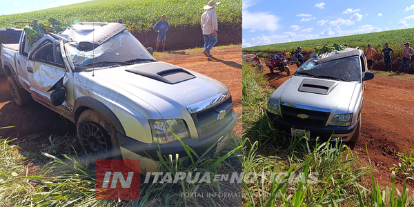 VUELCO FATAL EN UN CAMINO RURAL DE YATYTAY - Itapúa Noticias
