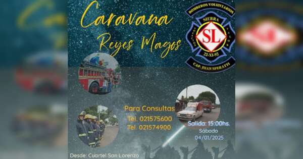 Diario HOY | Bomberos de San Lorenzo realizan colecta de juguetes para agasajar a niños