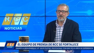 RCC da la bienvenida al Lic. Julio Alberto Fleitas: un profesional de gran trayectoria se une al equipo de prensa