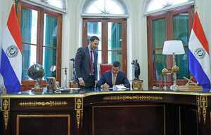 Peña promulgó la Ley del Presupuesto General de Gastos 2025 - trece