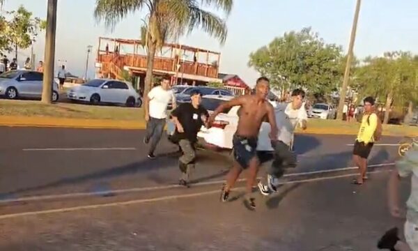 Encarnación: Año Nuevo marcado por incidentes violentos en la Costanera