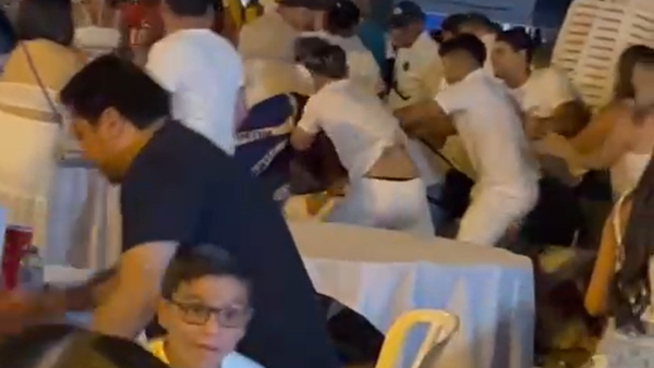 Video: Riña empaña festejo de Año Nuevo en Encarnación