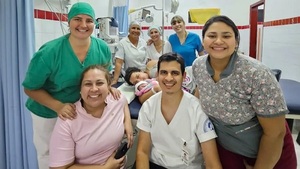 Primer nacimiento del 2025: una niña en Villa Hayes