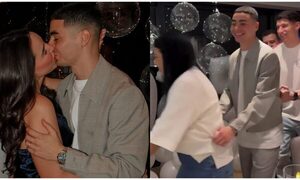 [VIDEO] ¡Mirá cómo fue el bailongo de Miguel Almirón para recibir el 2025!