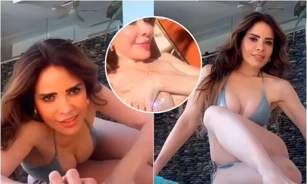 [VIDEO] ¡Gloria Trevi cerró el año con sensual video en microbikini a los 56 años!
