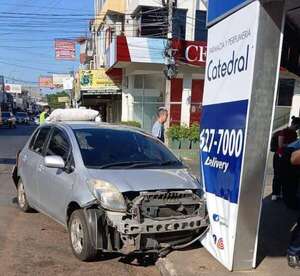 Cuádruple choque en San Lorenzo deja un herido y daños materiales - Policiales - ABC Color