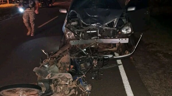 San Pedro: Una motociclista pierde la vida al chocar en Año Nuevo