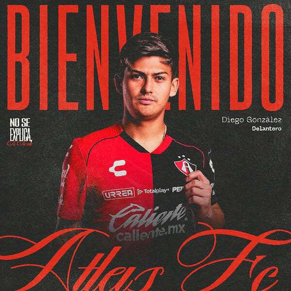 Diego González, presentado en el Atlas de México - Fútbol Internacional - ABC Color