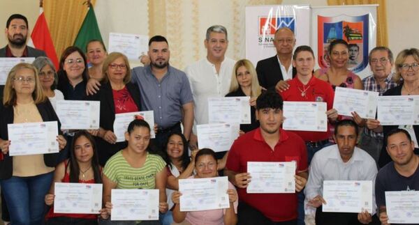 Más de 60 emprendedores de Guarambaré se capacitaron con el SINAFOCAL