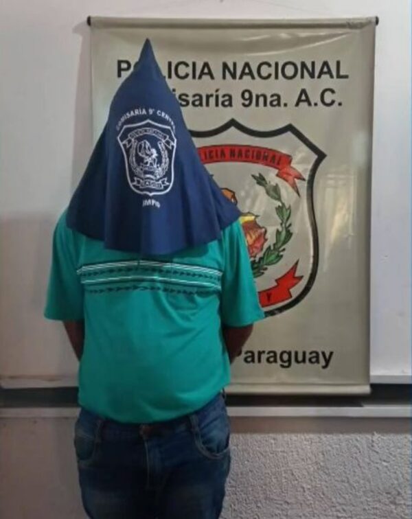 Entregó su guardia, farreó al lado de su trabajo, realizó disparos aire y cayó preso