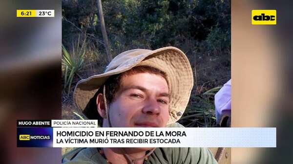 Fdo. de la Mora: hallan muerto a un hombre con herida de arma blanca - ABC Noticias - ABC Color