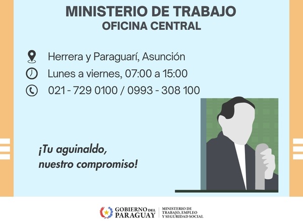Desde hoy reciben denuncias por falta de pago del aguinaldo; pueden ser anónimas - ADN Digital