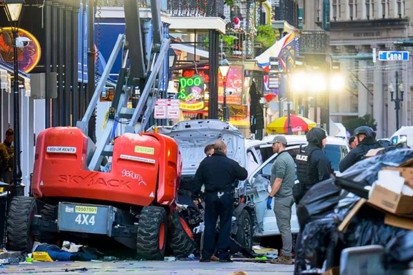 Atropello masivo dejó al menos 15 muertos y decenas de heridos en Nueva Orleans - Unicanal