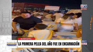A los golpes recibieron el 2025 en Encarnación