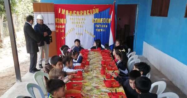 La Nación / Impacto de Hambre Cero en Ypané: padres edificaron comedor y niños aprenden más felices