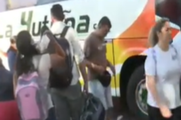 Tensión en la Estación de Buses: transportistas protestan por suba de tarifas - SNT